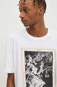 Bavlněné tričko pánské z kolekce Zvěrokruh - Váhy bílá barva RS24.TSM156 bílá