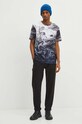 Odzież T-shirt bawełniany męski z kolekcji Zodiak - Wodnik kolor multicolor RS24.TSM160 multicolor