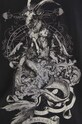 T-shirt bawełniany męski z kolekcji Zodiak - Koziorożec kolor szary RS24.TSM161