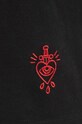 T-shirt bawełniany męski z kolekcji Love Alchemy kolor czarny czarny RS24.TSM202