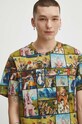 Bavlněné tričko pánské z kolekce Eviva L'arte více barev RS24.TSM252 vícebarevná RS24