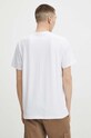 T-shirt bawełniany męski z domieszką elastanu z kolekcji Eviva L'arte kolor biały biały RS24.TSM253