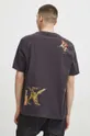 T-shirt bawełniany męski z kolekcji Eviva L'arte kolor szary szary RS24.TSM261