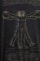 T-shirt bawełniany męski z domieszką elastanu z kolekcji Eviva L'arte kolor czarny RS24.TSM262