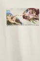 Bavlnené tričko pánske z kolekcie Eviva L'arte béžová farba