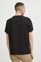 T-shirt bawełniany męski z kolekcji Eviva L'arte kolor czarny czarny RS24.TSM268