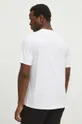 Bavlnené tričko pánsky biela farba 100 % Bavlna