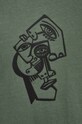 T-shirt bawełniany męski by Kasia Wysocka – TerraKata, Grafika Polska kolor zielony RS24.TSM460 zielony