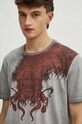 T-shirt bawełniany męski by Karol Patoła, Grafika Polska kolor szary RS24.TSM464 szary RS24