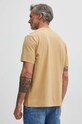 Oblečenie Bavlnené tričko pánske béžová farba RS24.TSM507 béžová