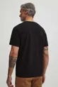 Bavlněné tričko černá barva 95 % Bavlna, 5 % Elastan
