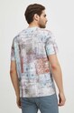 Odzież T-shirt bawełniany męski z domieszką elastanu wzorzysty kolor multicolor RS24.TSM511 multicolor