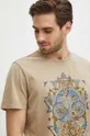 beige Medicine t-shirt in cotone Uomo