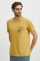 жовтий Бавовняна футболка Medicine