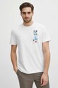 Bavlněné tričko Medicine bílá RS24.TSM671