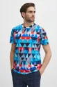 Bavlnené tričko pánske z kolekcie Jerzy Nowosielski x Medicine viac farieb viacfarebná