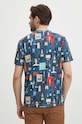 T-shirt bawełniany męski z kolekcji Jerzy Nowosielski x Medicine kolor multicolor multicolor RS24.TSM682
