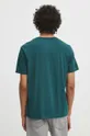Bavlnené tričko pánske s potlačou zelená farba <p>100 % Bavlna</p>