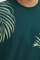 Medicine t-shirt bawełniany turkusowy RS24.TSM710