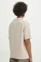 Tričko pánsky béžová farba Hlavný materiál: 60 % Bavlna, 40 % Polyester