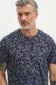 Medicine t-shirt bawełniany granatowy RS24.TSM820