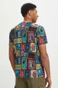 Odzież T-shirt bawełniany męski wzorzysty kolor multicolor RS24.TSM905 multicolor