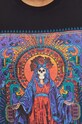 T-shirt bawełniany męski z nadrukiem kolor czarny RS24.TSM917 czarny