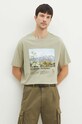 Medicine tricou din bumbac RS24.TSMA52 verde RS24