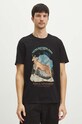 Odzież T-shirt bawełniany męski z kolekcji Tatrzański Park Narodowy x Medicine kolor czarny RS24.TSMA56 czarny
