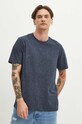 T-shirt męski melanżowy kolor granatowy RS24.TSMB06 granatowy RS24
