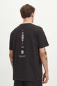 Oblečení Bavlněné tričko pánské černá barva RS24.TSMB18 černá