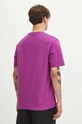 Odzież T-shirt bawełniany męski z nadrukiem kolor fioletowy RS24.TSMB25 fioletowy