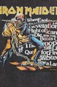 T-shirt bawełniany męski Iron Maiden kolor szary RS24.TSMB54 szary