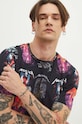 T-shirt bawełniany męski Metallica kolor czarny RS24.TSMB56 czarny