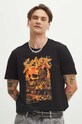 T-shirt bawełniany męski Slayer kolor czarny RS24.TSMB57 czarny RS24