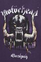 T-shirt bawełniany męski Motörhead kolor fioletowy RS24.TSMB58 fioletowy