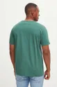Bavlněné tričko pánské Volkswagen zelená barva <p>100 % Bavlna</p>