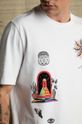 Bavlněné tričko pánské s potiskem Tattoo Art bílá barva RS24.TSMC50 bílá