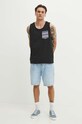 Medicine top din bumbac RS24.TTMB27 negru RS24