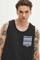 Medicine top din bumbac negru RS24.TTMB27