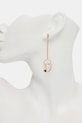 Doplňky Náušnice dámské s ozdobnými přívěsky zlatá barva RS25.AUD300 zlatá