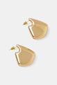Náušnice dámske nepravidelného tvaru zlatá farba zlatá RS25.AUD500