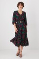Bluzka damska z wiskozy wzorzysta kolor multicolor RS25.BDD030 multicolor RS25