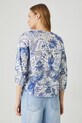 Medicine bluza din bumbac RS25.BDD701 alb RS25