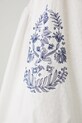 Medicine bluza din bumbac RS25.BDD704 alb