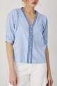 Medicine bluza din bumbac albastru RS25.BDD705