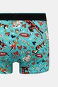 Bokserki bawełniane męskie z elastanem by Patryk Hilton (2-pack) kolor multicolor RS25.BIM253 multicolor