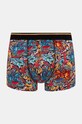 Odzież Bokserki bawełniane męskie z elastanem wzorzyste (2-pack) kolor multicolor RS25.BIM505 multicolor