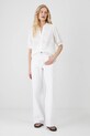 Medicine bluza din bumbac RS25.BKD600 alb RS25