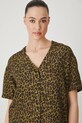 Medicine bluza din amestec de in multicolor RS25.BKD806